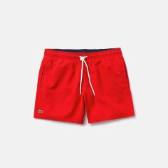 COSTUME SHORT LACOSTE MH6270 RED/NAVY BLUE