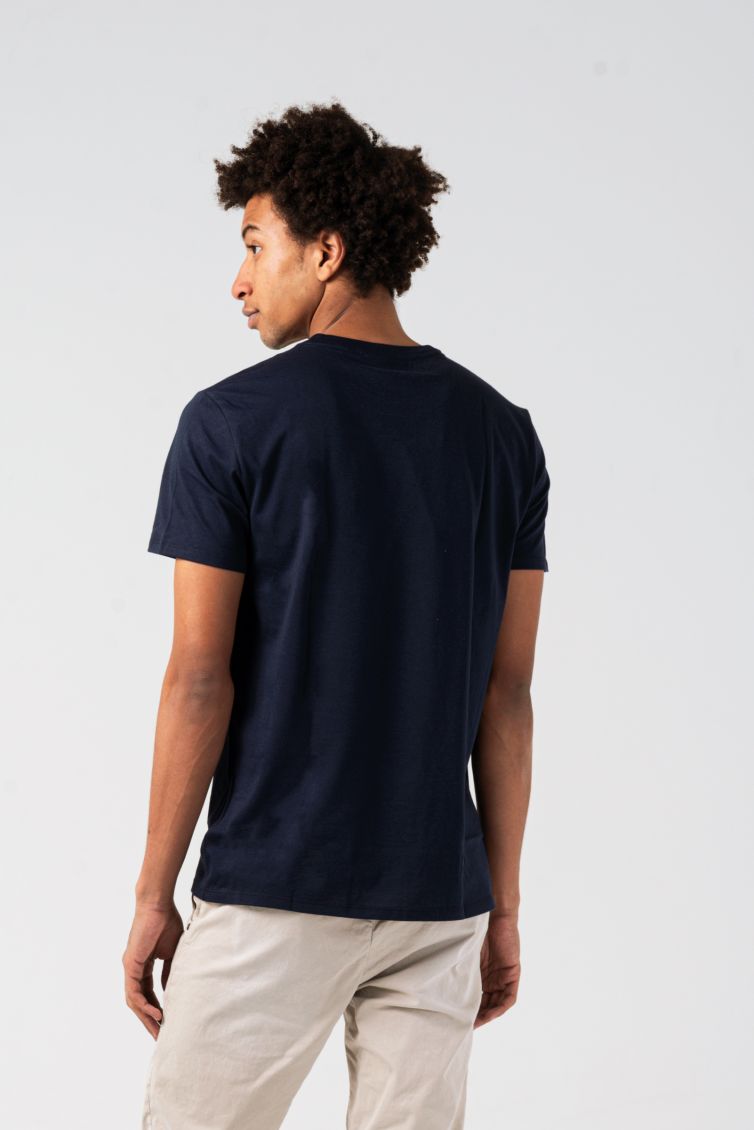 T-Shirt Uomo Lacoste Navy Blue a manica corta I