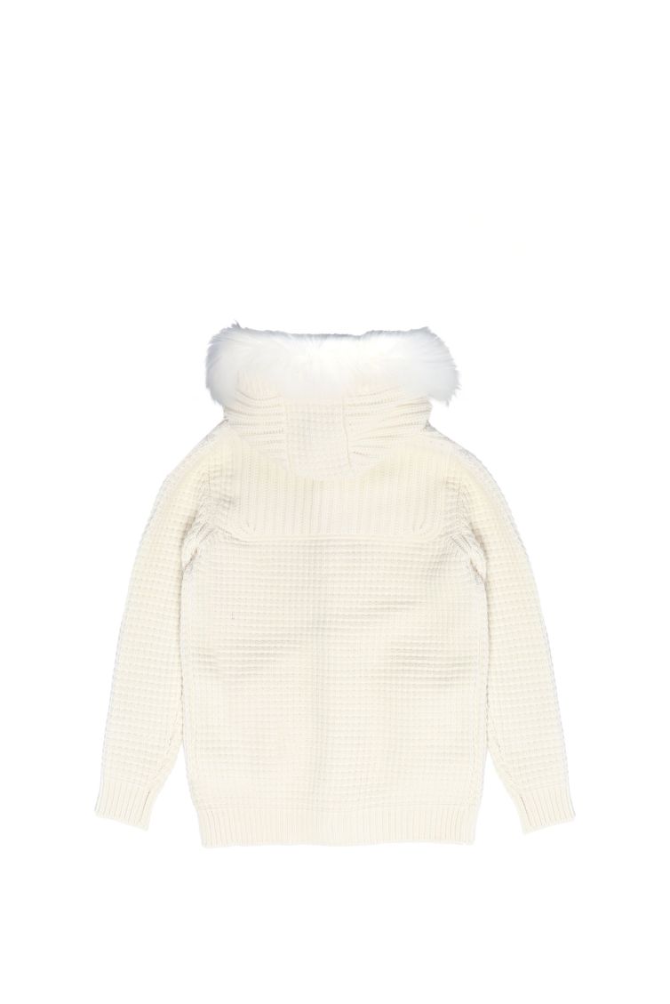 Giubbotto Uomo Bark Short Duffle Coat W/Mourmasky Off White