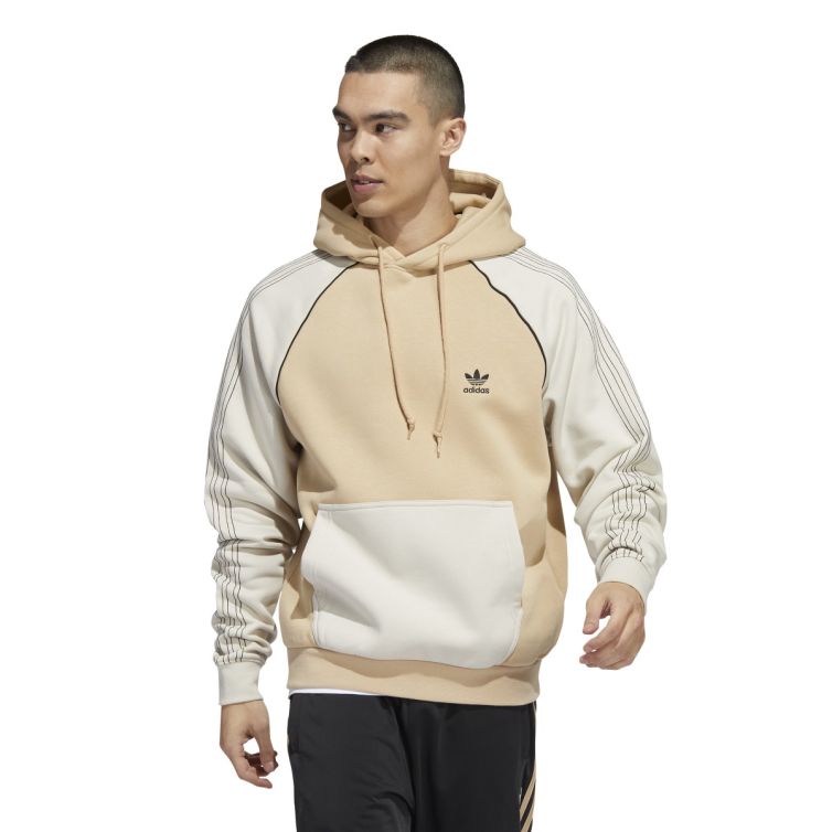 Felpa adidas on sale beige uomo