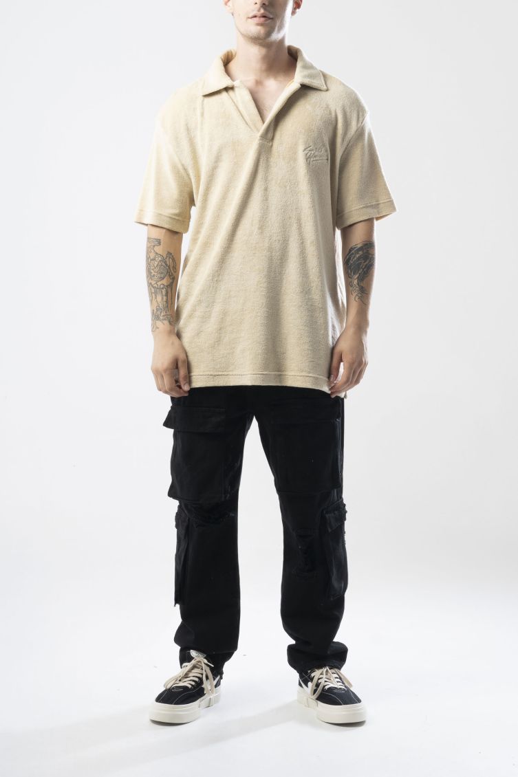 Polo Uomo Gaelle Paris Gaab98 Beige