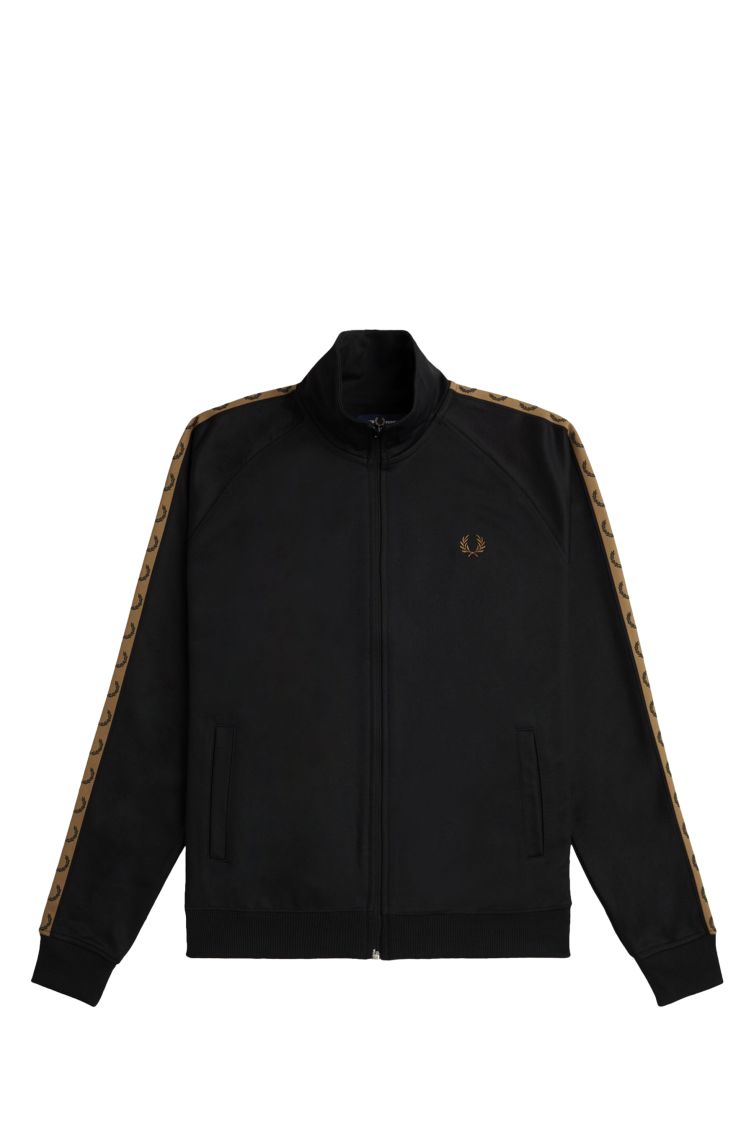 Tracktop Uomo Fred Perry Black Wrmstn Nuvolari.biz