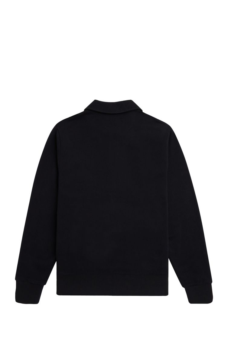 Felpa Uomo Fred Perry M8604 Black Nuvolari.biz