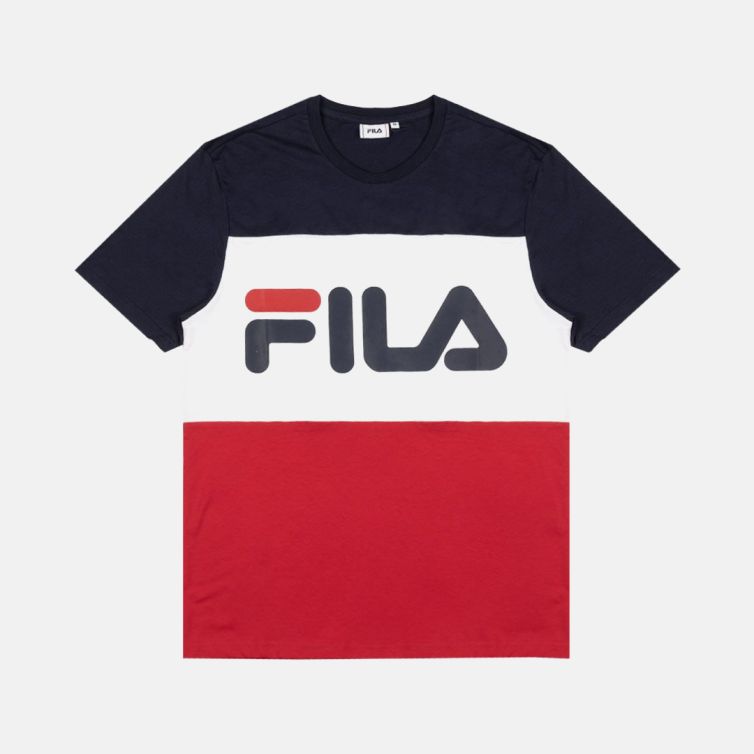 T shirt Uomo Fila 681244 Colorblock I Nuvolari.biz
