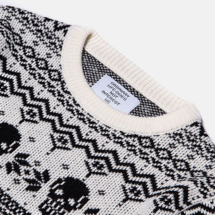 Maglione Ritorto Patchwork Retrò Giapponese Maglione Allentato Coppia Maglieria High Street Girocollo Pullover, Bianco, M - Foto 10