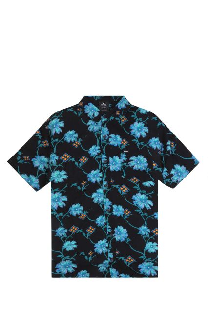 CAMICIA UOMO RIP CURL SURF REVIVAL SHIRT BLACK