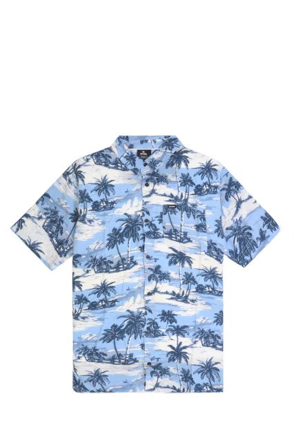 CAMICIA UOMO RIP CURL BARREL KILLA SHIRT SKY BLUE