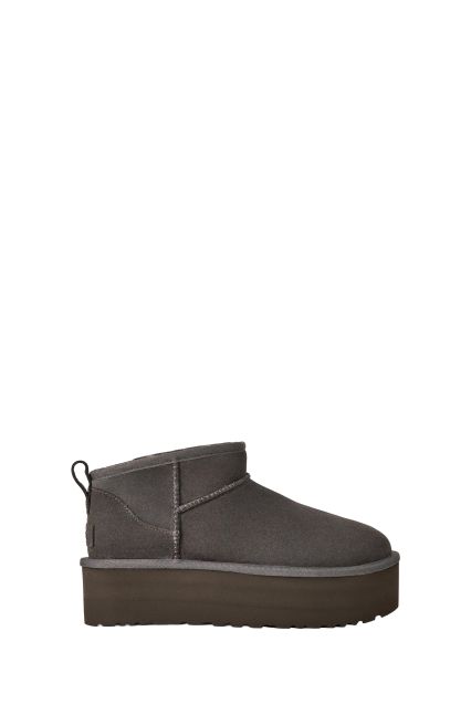STIVALETTO DONNA UGG CLASSIC ULTRA MINI PLATFORM CHARCOAL