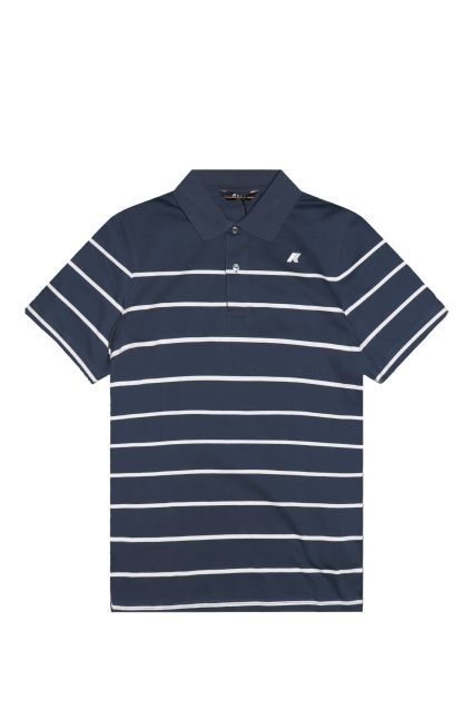 LAYO-FRENCH POLO BLUEINS/WHT-C0B