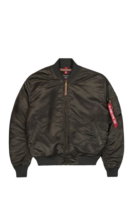 BOMBER UOMO ALPHA INDUSTRIES MA-1 VF 59 BLACK OLIVE
