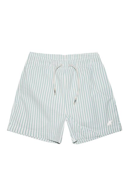 HAZEL MULTISTRIPES BEACH WHT/BGE/BLU/GRN-C0E