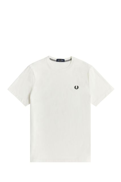 T-SHIRT UOMO FRED PERRY M1600V SNOW WHITE