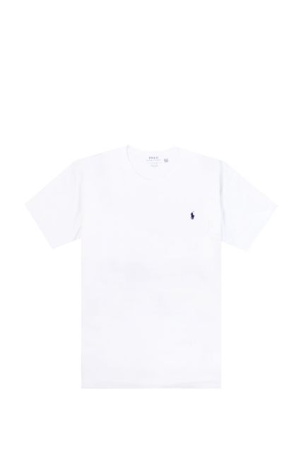 T-SHIRT WHITE/NAVY-005