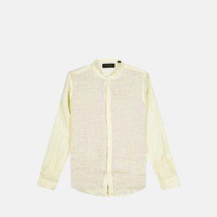 CAMICIA UOMO NUVOLARI PETAPA GIALLO