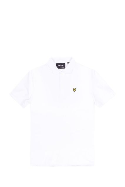 POLO UOMO LYLE & SCOTT SP WHITE