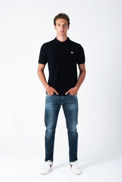 POLO UOMO FRED PERRY NAVY BLUE-608