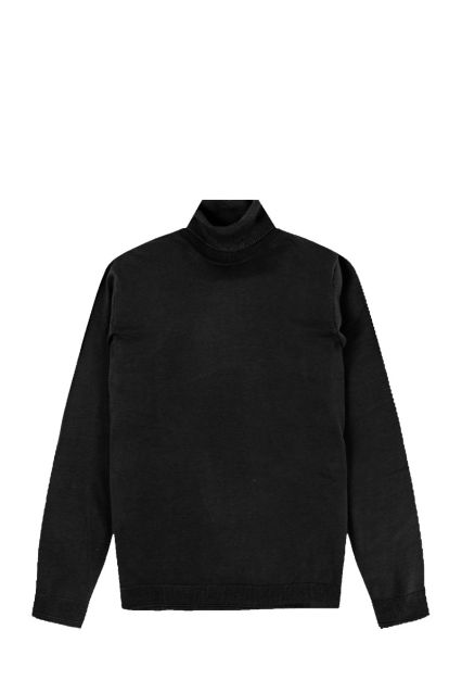 MAGLIA UOMO NUVOLARI BLACK/ATX A COLLO ALTO