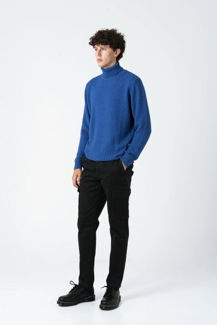 MAGLIONE UOMO NUVOLARI COLLO ALTO ROYAL