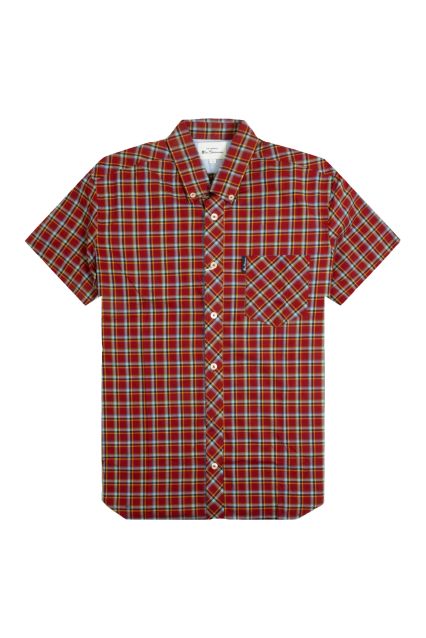 CAMICIA UOMO BEN SHERMAN RED