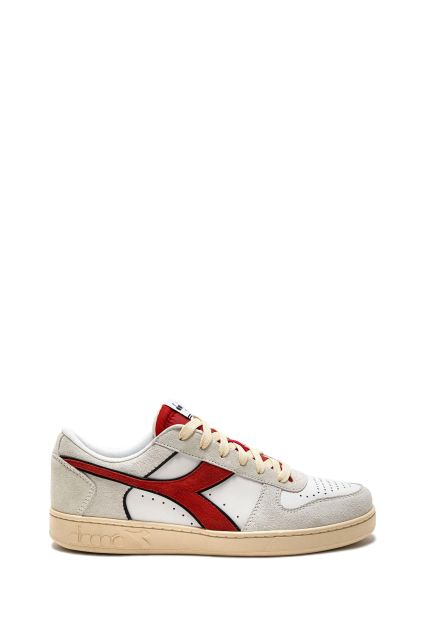 SNEAKERS UOMO DIADORA MAGIC BASKET LOW ROSSE