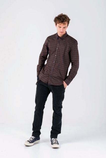 PANTALONE 1000RIGHE DARK NAVY-DRK NAVY