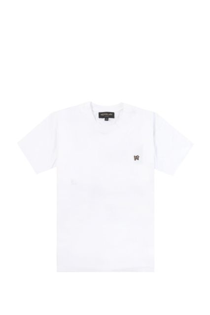 T-SHIRT UOMO NUVOLARI LOCK BIANCO