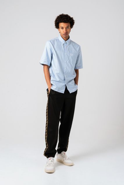 PANTALONE TUTA UOMO FRED PERRY BLACK/GOLD