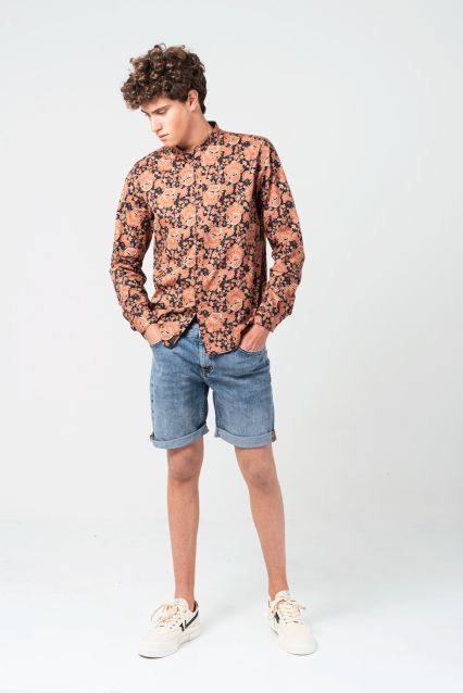 CAMICIA UOMO NUVOLARI DAVIS BLU