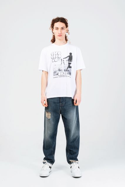 T-SHIRT UOMO RAYZ COPACABANA WHITE