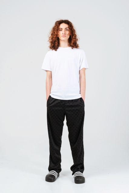 PANTALONE TUTA UOMO ADIDAS ORIGINALS JACQUARD NERO