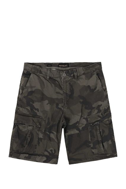 BERMUDA UOMO NUVOLARI CAMOU