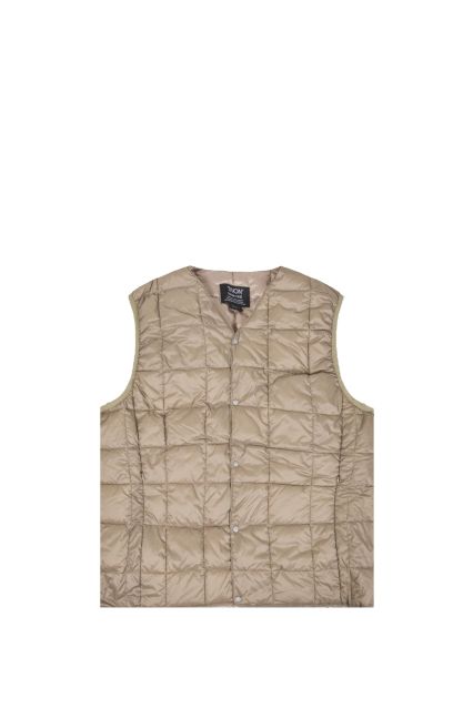 SMANICATO UOMO TAION SCOLLO V KHAKI