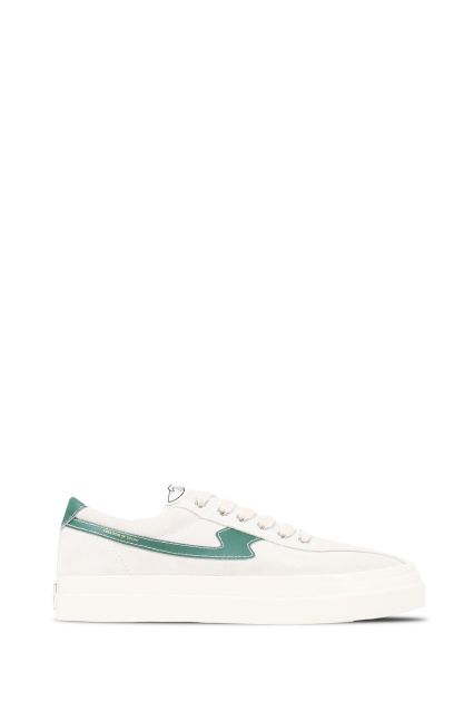 SCARPE UOMO S.W.C DELLOW STRIKE SUEDE ECRU/GREEN