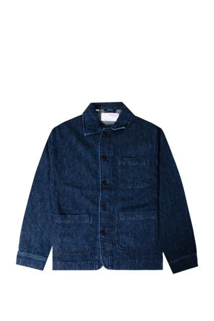 GIUBBOTTO UOMO SELECTED 16087984 MED BLUE