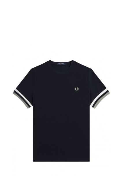 T-SHIRT UOMO FRED PERRY NAVY