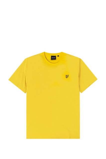 T-SHIRT GIROCOLLO UOMO LYLE&SCOTT YELLOW SCORCH