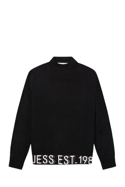 MAGLIA UOMO GUESS JEANS JET BLACK