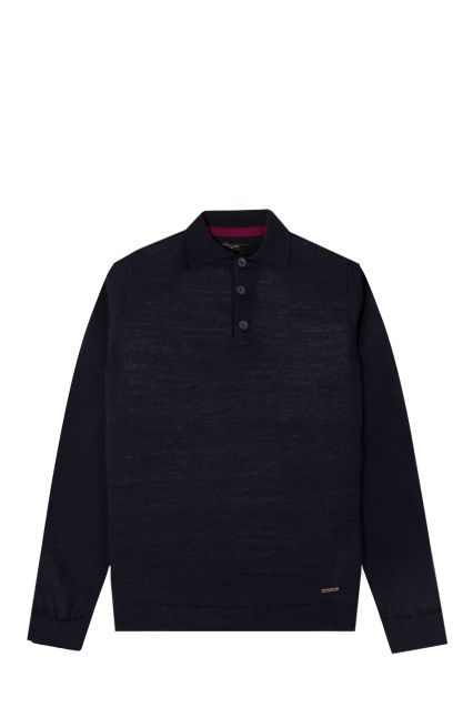 POLO UOMO NUVOLARI FOAM NAVY