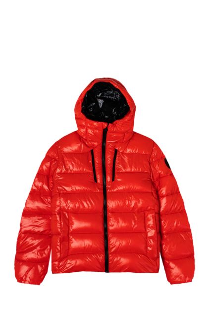 PIUMINO UOMO SAVE THE DUCK MAXIME POPPY RED