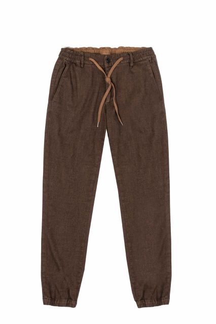 PANTALACCIO UOMO NUVOLARI LIAM TABACCO-73