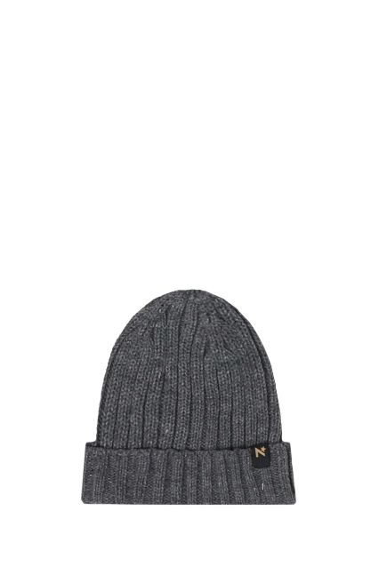 BEANIE UOMO NUVOLARI ANTRACITE