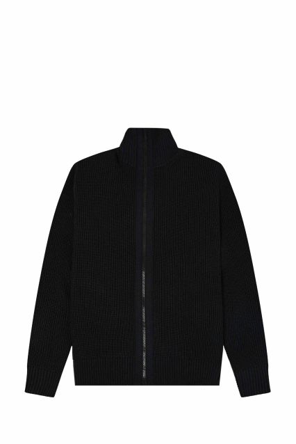 CARDIGAN UOMO BOSS DARK BLUE 