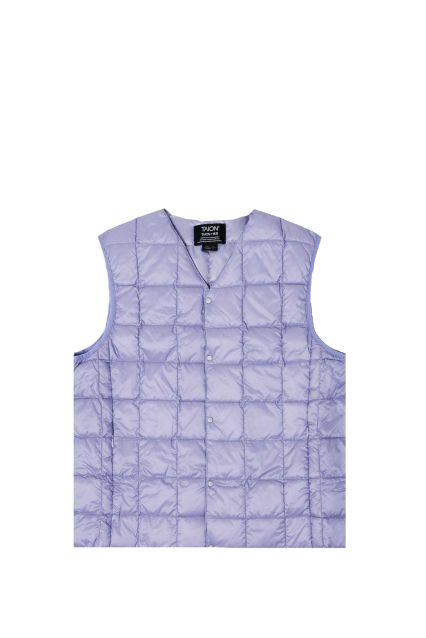 SMANICATO UOMO TAION V-NECK VEST LAVENDER
