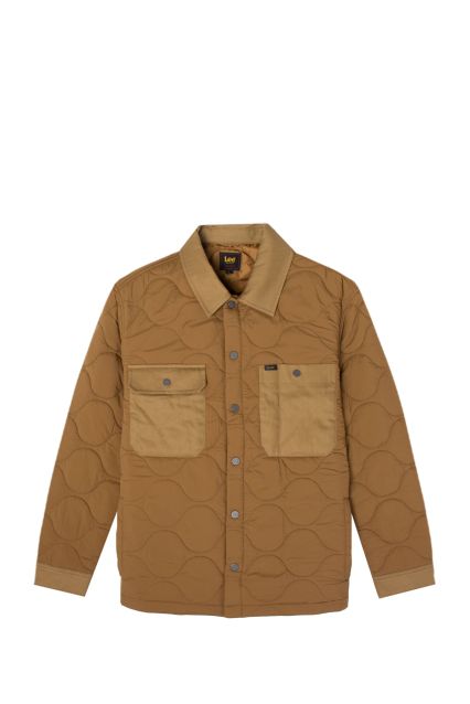 CAMICIA UOMO LEE OVERSHIRT QUILTED TUMBLEWEED