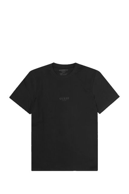 T-SHIRT UOMO GUESS JEANS JET BLACK LOGO