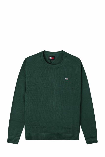 MAGLIA UOMO TOMMY JEANS COURT GREEN