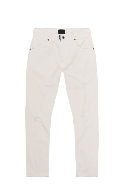 JEANS UOMO GAELLE PARIS BIANCO