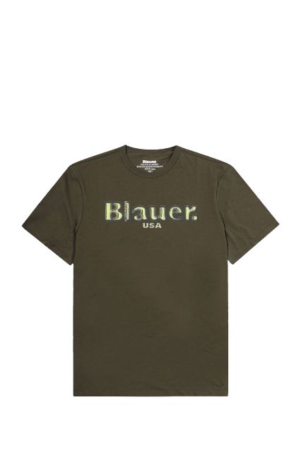 T-SHIRT UOMO BLAUER VERDE SIEPE