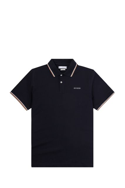 POLO UOMO GUESS JEANS SMART BLUE