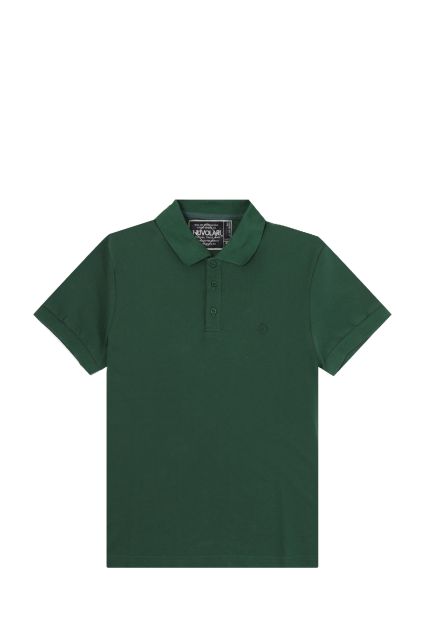 POLO UOMO NUVOLARI KIR VERDE BOSCO